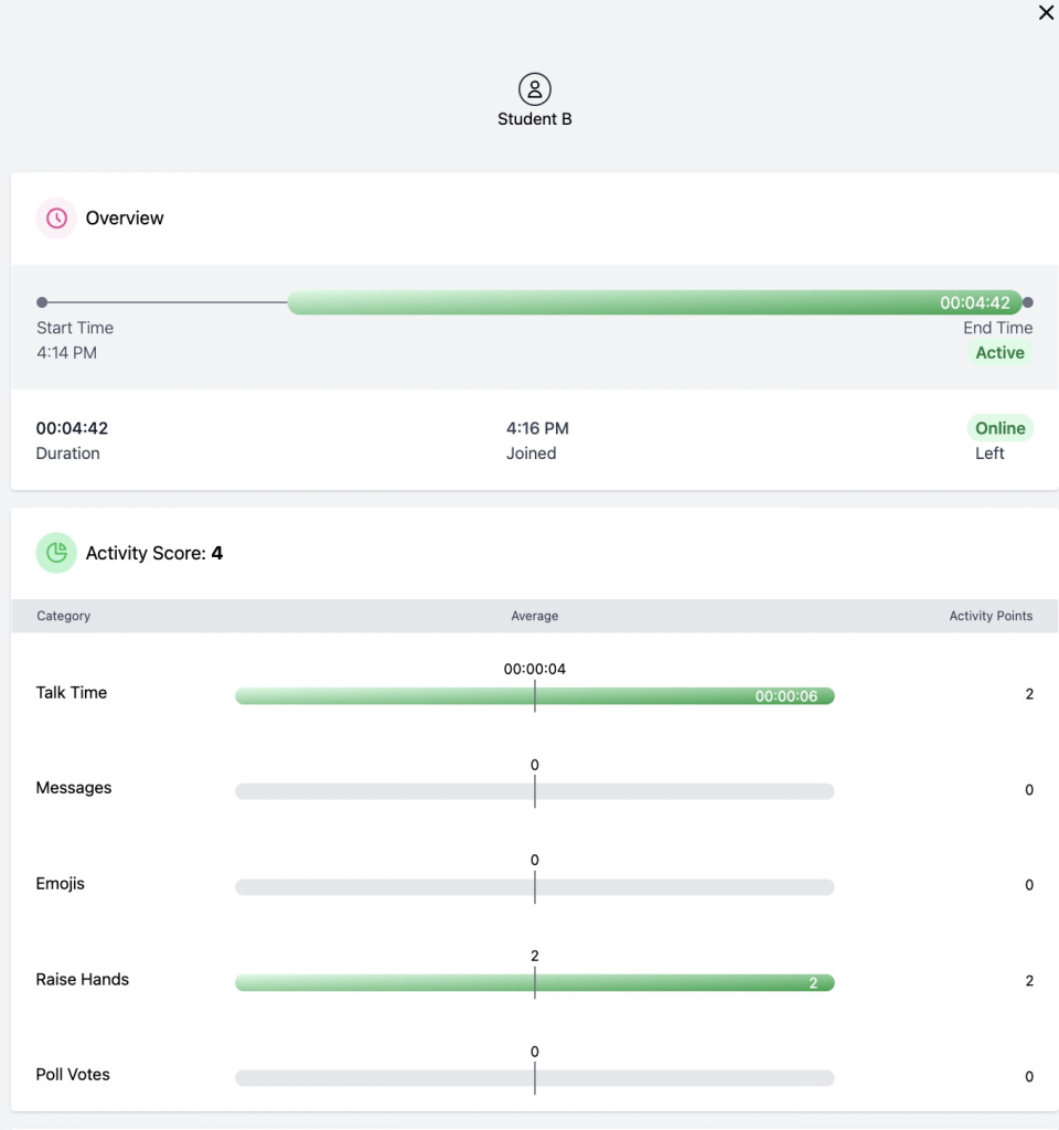 Détail fiche de suivi