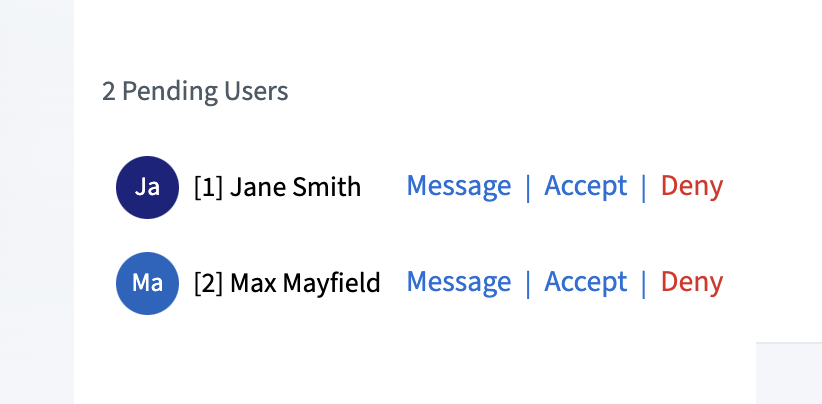 Ordre des utilisateurs en attente